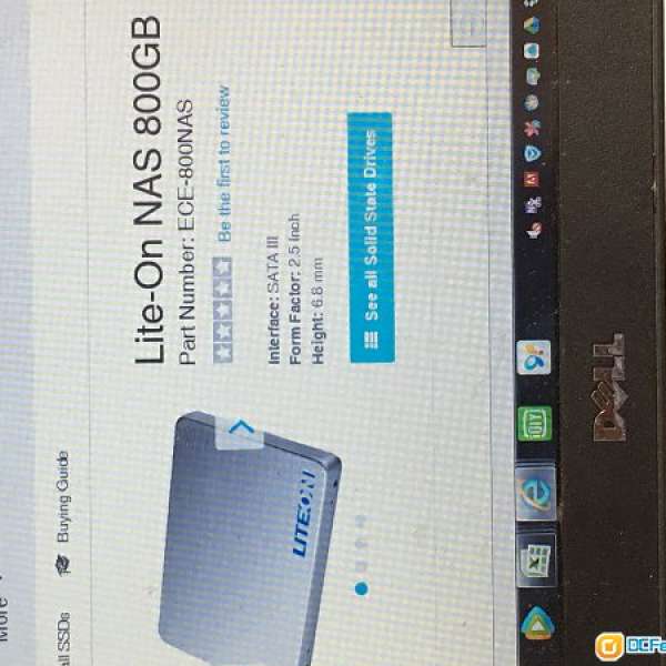 全新800gb ssd harddisk lite-on ece-800nas,超平 價錢 : HK$1280