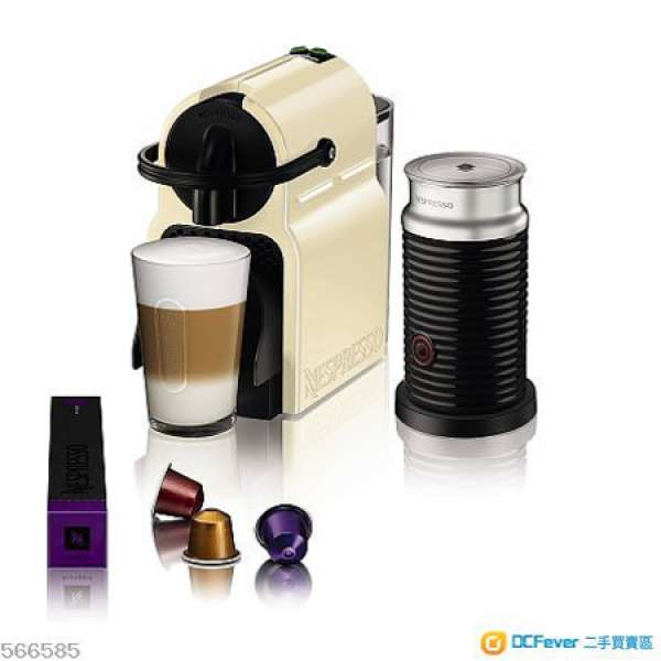 Nespresso Inissia with Aeroccino 3 by Magimix 連打奶器