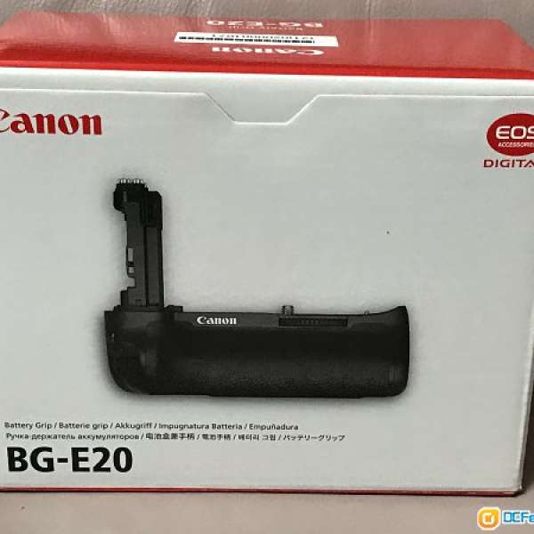 行貨Canon BG-E20 直度 連原裝電 5D4 5D Mark IV