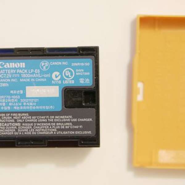 Canon LP E6電池