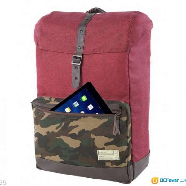 HEX STINSON COAST BACKPACK RED/CAMO
