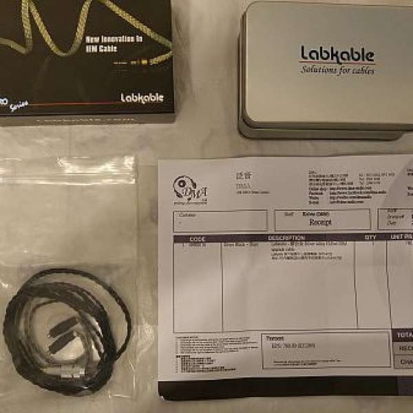 Labkable Silver Black 99% new, 有單有保for Shure215 315 425 535 846 sony