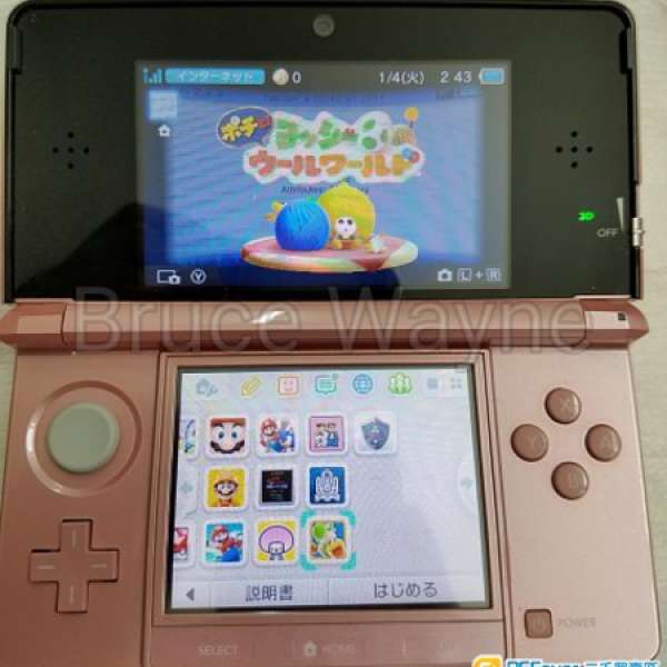 3ds 新淨靚機 做好A9開心系統，跟全新32G卡