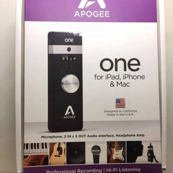 Apogee One for iPad, iPhone & Mac