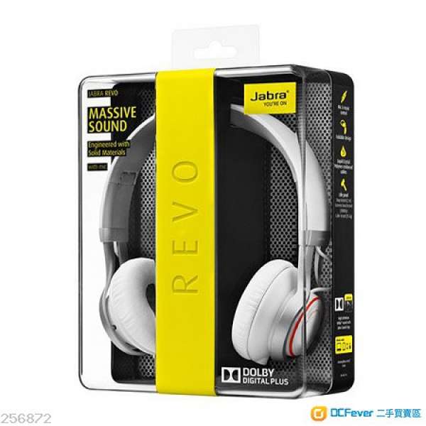 Jabra REVO【白】HiFi 耳罩式 免持 頭戴式 有線耳機