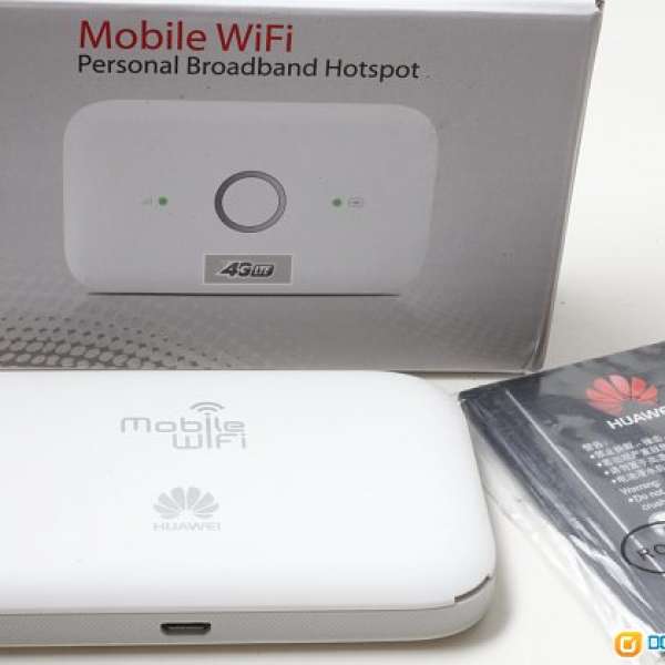 華為HUAWEI E5573c-322 4G無線路由器 ( WiFi蛋) 國際版全球通用 (冇保養，99%新，10...