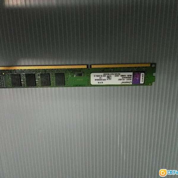 Kingston DDR3 1333 4G 雙面 RAM