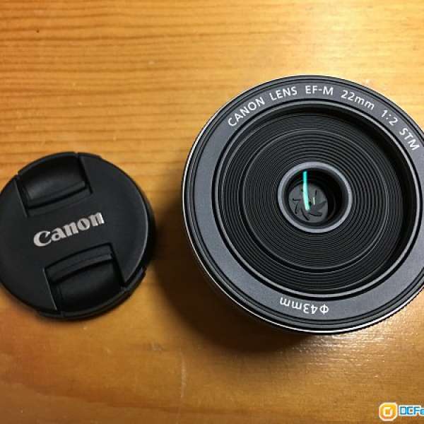 99.9999% New Canon EF-M 22mm f/2.0 STM（銀）