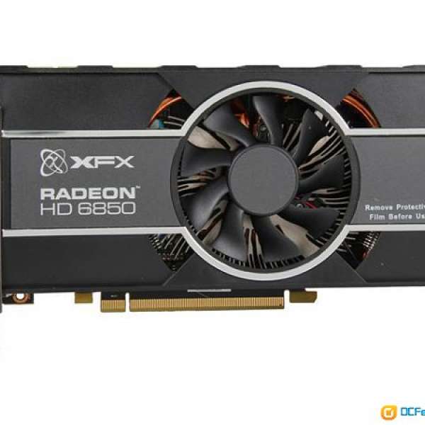 XFX HD-685X-ZCFC (HD 6850) single fan