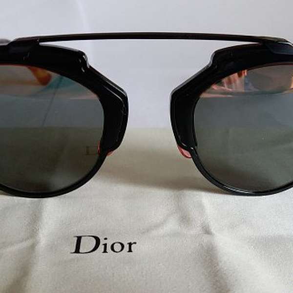 全新Dior SoReal NT1ZJ太陽眼鏡(黑色)