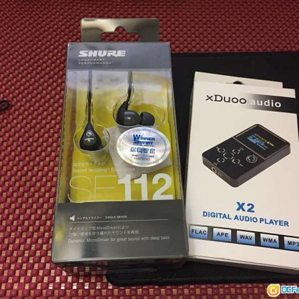 出售 Shure 112 連 xDuoo Audio X2 播放器