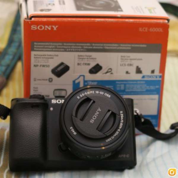 90% 新淨 Sony A6000 + 16-50mm 行貨過保