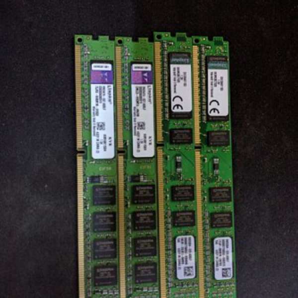 Kingston DDR3 1600 4GB (共4條)