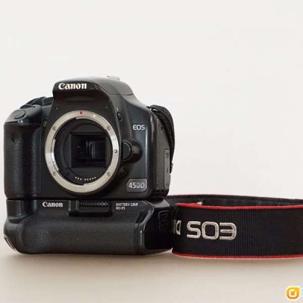 Canon EOS 450D body + BG-E5 直倒