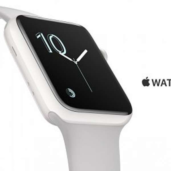 99.99%新 Apple Watch Edition 白色精密陶瓷錶殼配白色運動表帶 42mm