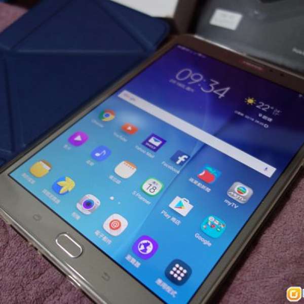 95% Samsung galaxy tab S2 8.0 wifi 32GB 金色 行貨 全套