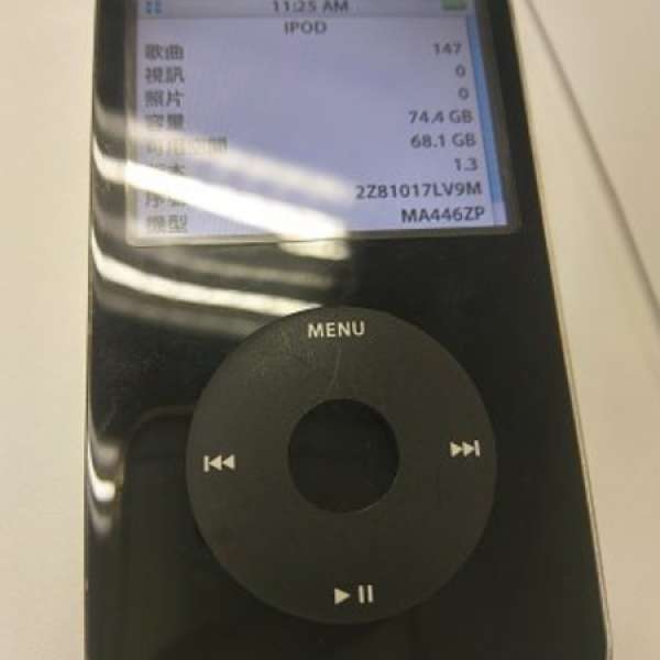 黑色 iPod Video 80GB
