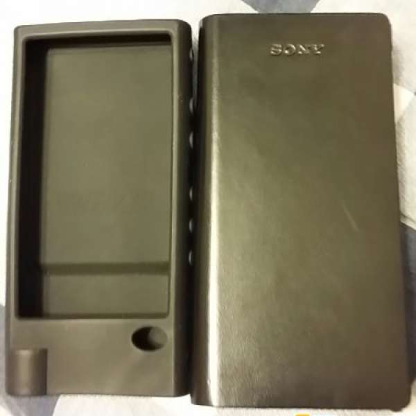 SONY ZX2 專用開合皮套連一隻軟膠套