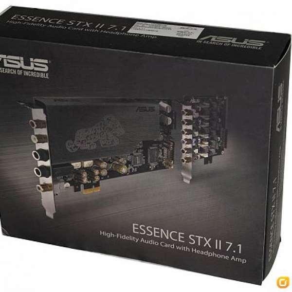 ASUS Essence STX II 老虎卡 音效卡 (包套件 鉗具)