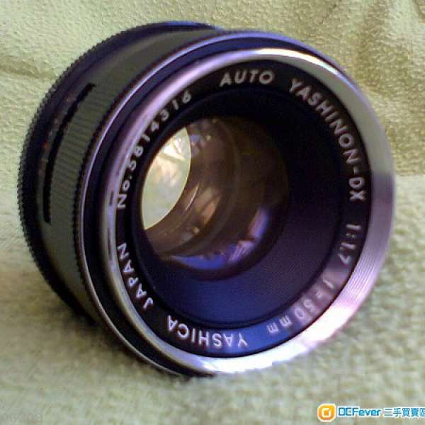 “雅”頭片子平民蔡司 Yashinon-DX 50mm f/1.7  M42 for pentax, canon, sony
