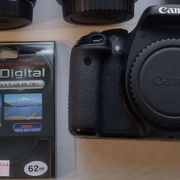 Canon 600D18-55mm Kit Set加兩支鏡