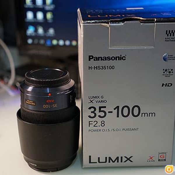 Panasonic Lumix G X Vario 35-100mm f/2.8 ASPH. POWER O.I.S. M43 連B+W