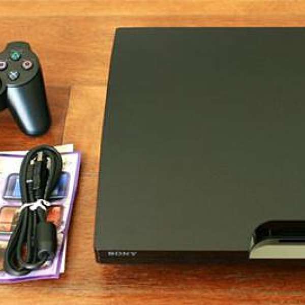 ~~~ps3行貨 slim 160gb PS3 Game X 2隻  fullpackage