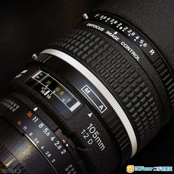 99.99% 新 Nikon AF 105mm f2D DC 行貨 D5 D4s D3s D810 D750 D610
