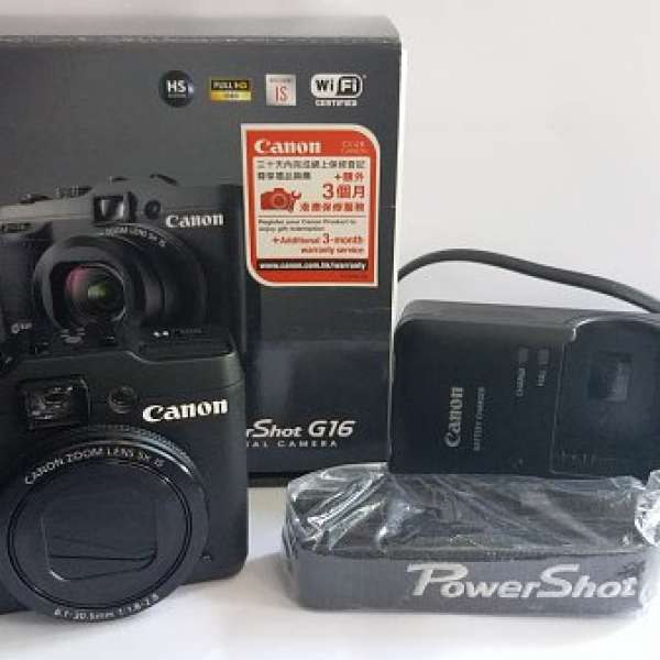 Canon PowerShot G16 9成新