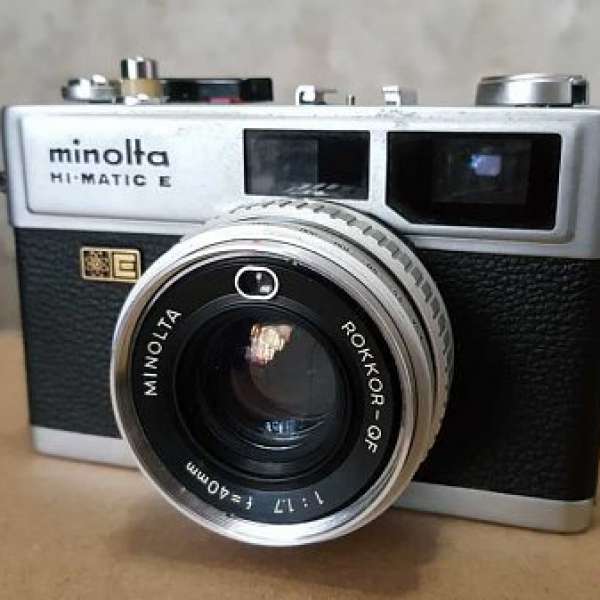 Minolta Hi-Matic E (Rangefinder Camera)