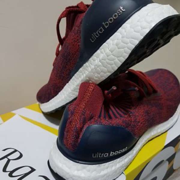 全新 adidas Ultra Boost Uncaged Mystery Red 酒紅 BA9617 US9