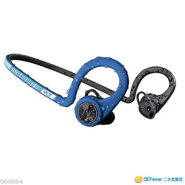 (99% 新, 行貨) 防水 運動耳機 Plantronics Backbeat Fit 2 Blue