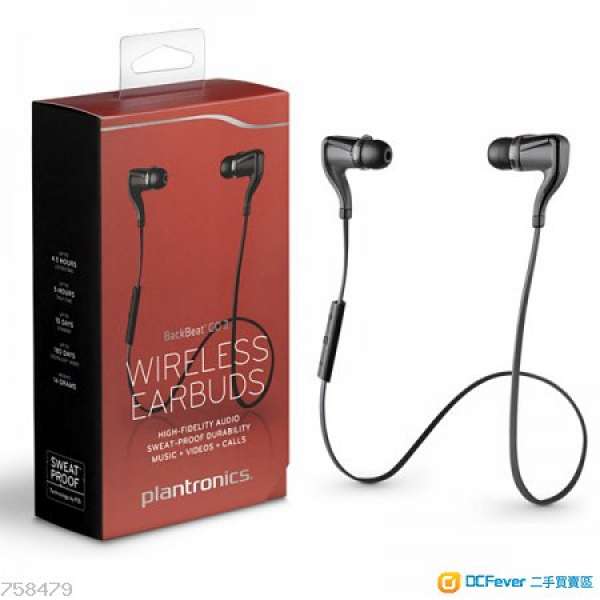 接近全新 Plantronics BackBeat GO 2 黑色