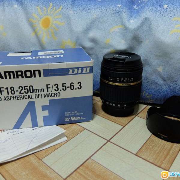 Tamron AF18-250mm F/3.5-6.3 Di II Macro (A18) for Nikon