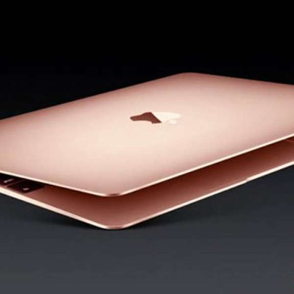 Apple MacBook 12 Rose Gold (Retina,2016 Model, 8GB RAM 512GB), 95% NEW