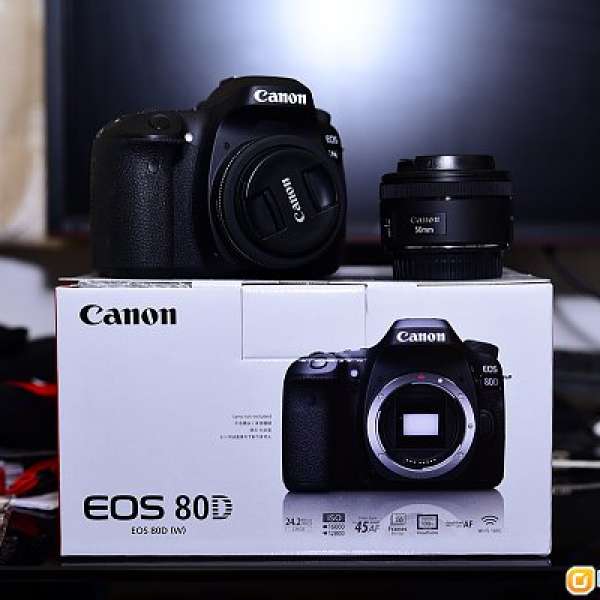 Canon EOS 80D 90% new
