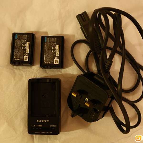 原廠 Sony 專用電池充電器 + NP-FW50 電池 A7/A7II/A7R/ARII/A7S/A7SII,A6000, NEX