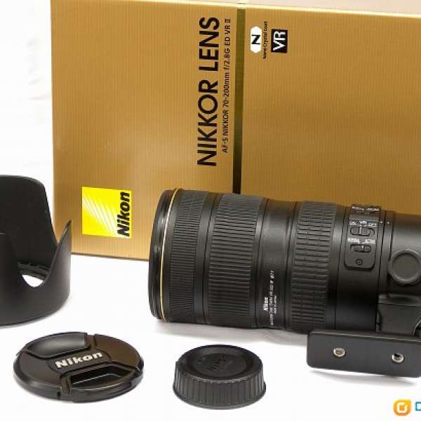 Nikon AF-S NIKKOR 70-200mm f/2.8G ED VR II 小黑六