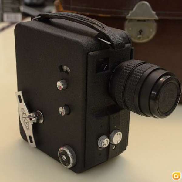 [極罕有古董收藏級] 九成新 二戰前 英國製 Dekko Model 104  9.5mm 菲林 攝影機 攝錄...