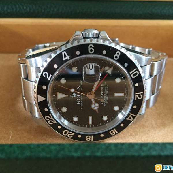 ROLEX  全原裝16710 GMT Master II　HK$42,000