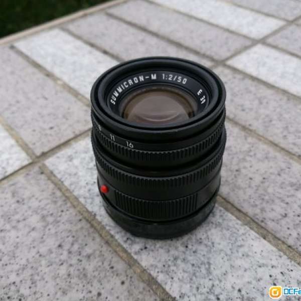 LEICA Summicron-M 50mm f/2 V4 Lens 黑色
