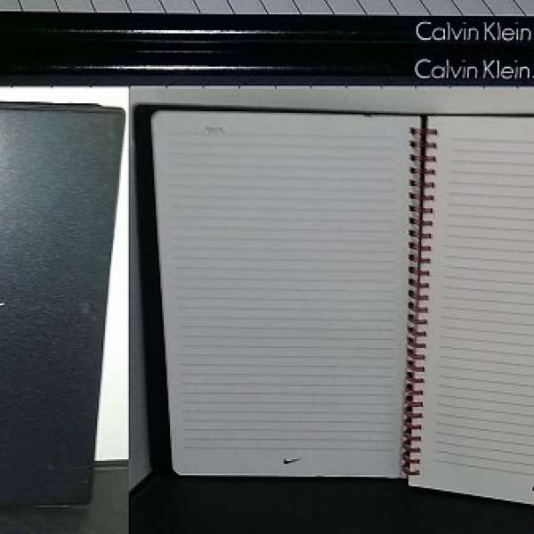 全新 Nike 筆記本簿 + Calvin Klein Jeans CKJ 鉛筆 限量版文具(3件一套賣) - 可郵...