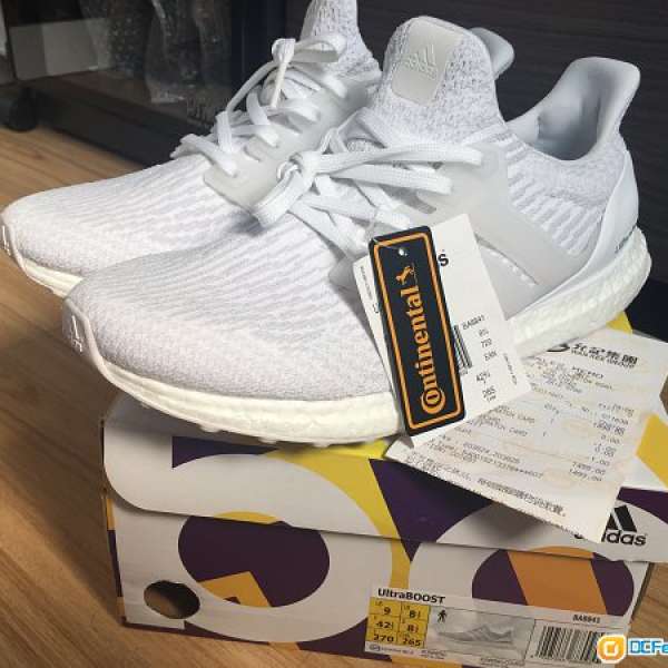 出售九成新Adidas Ultra boost 3.0 US9 UK8.5