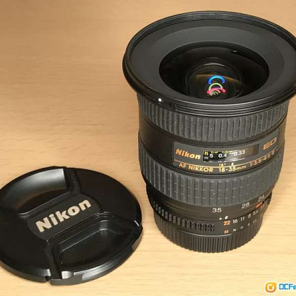 98%新 Nikon Nikkor AF 18-35 mm 3.5-4.5 D IF-ED 全片幅 FF wide鏡