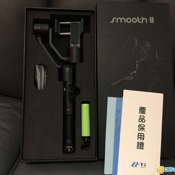 智雲 Smooth II 三軸穩定器 iphone 香港 行貨 99.99% 超新淨