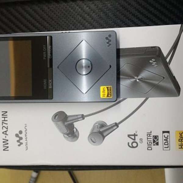 Sony NW-A27HN 內置64GB 附送跟機降噪耳筒