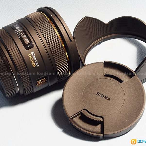 Sigma 50mm 1.4 EX DG 新皮 (Canon mount)