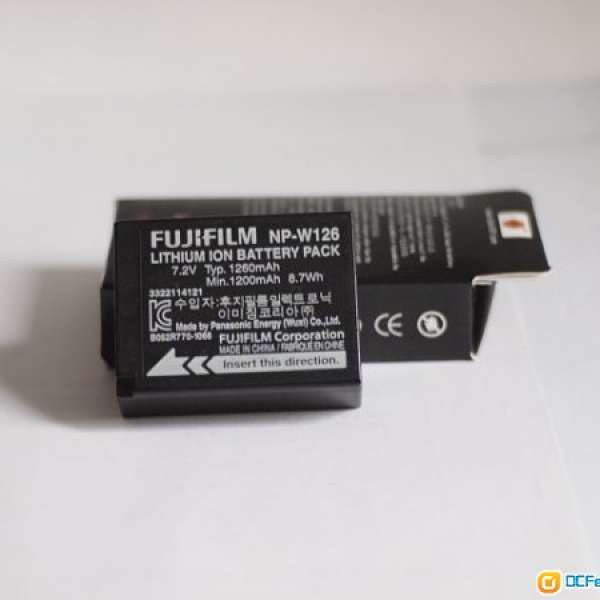 Fujifilm Battery NP-W126 Original 90%