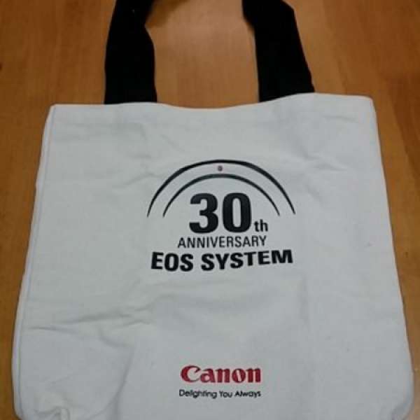 全新 Canon EOS 系統 30周年 tote bag 環保袋