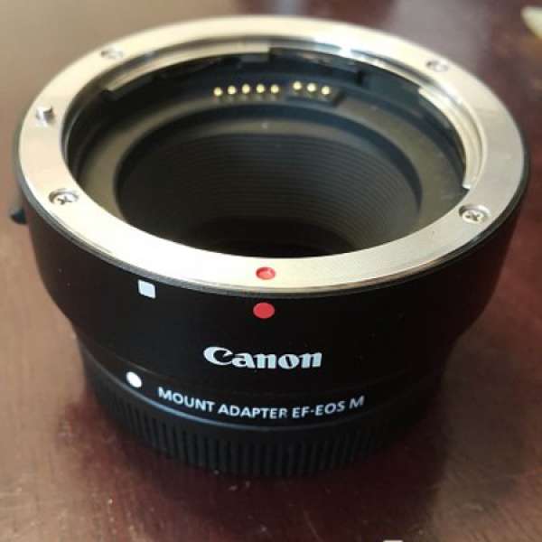 CANON 鏡頭轉接器 EF-EOS M mount 95%new